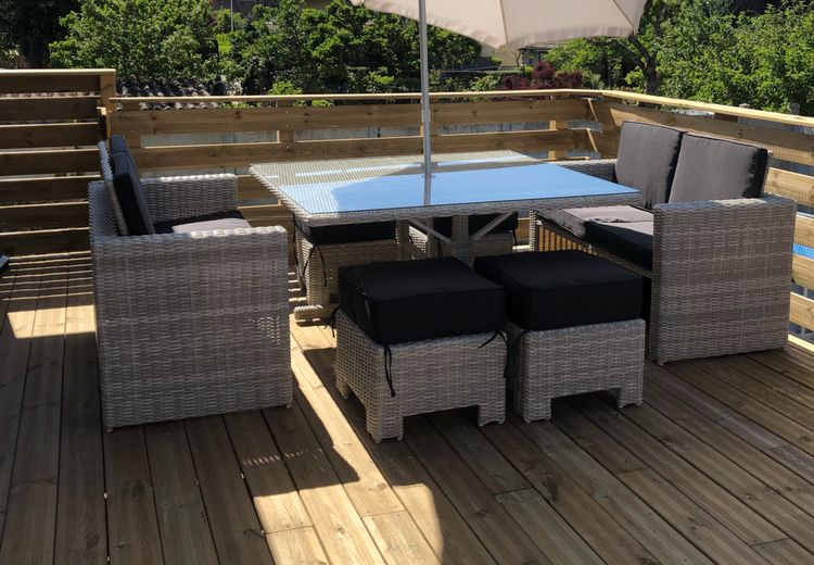 Des photos de la maison de Stéphanie, Raphael