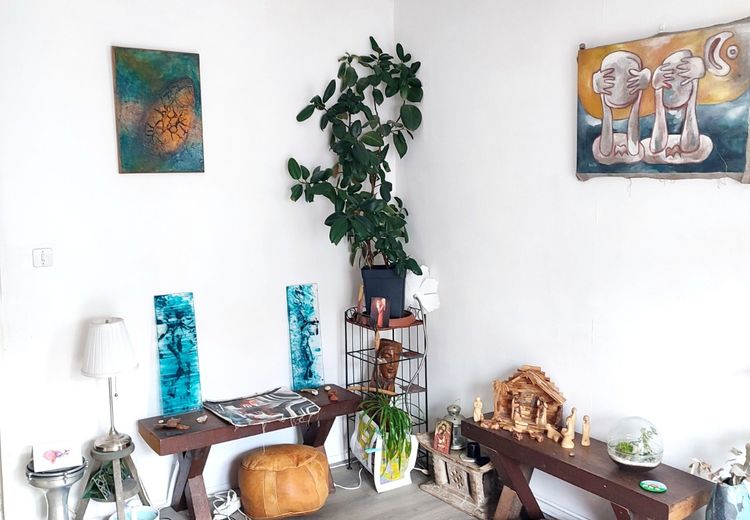 Des photos de la maison de Virginie et Calisson.