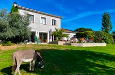 House with 2 cats, 2 exotic animals, 10 farm animals in Arthès